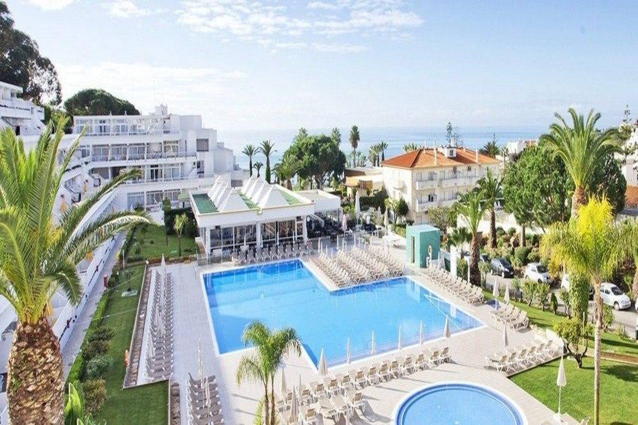 Luna Hotel Da Oura Албуфейра Экстерьер фото